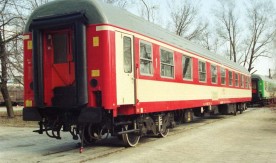 Wagon osobowy klasy 1, 1995. Fot. J. Szeliga. Numer inwentarzowy:...